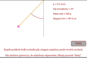 Energy Of Displaced Pendulum